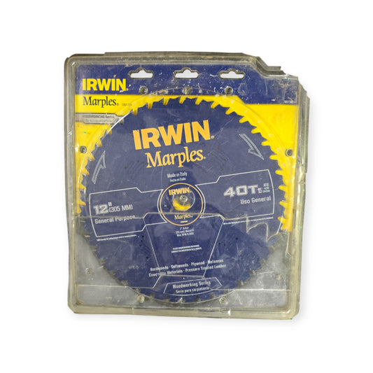 Irwin Marples 12” General Purpose Carbide 40 Teeth Saw Blade 1807382