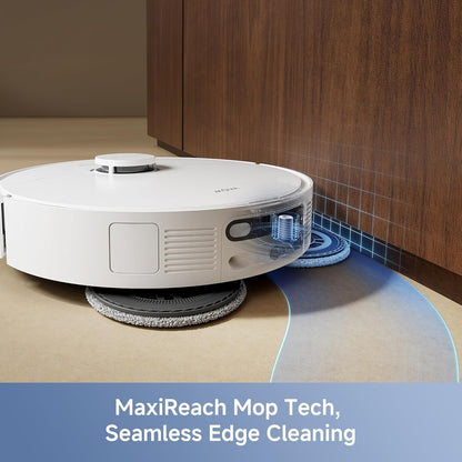 Mova E40 Ultra Robot Vacuum and Mop, 19,000Pa Suction, Extenable & Liftable Mop