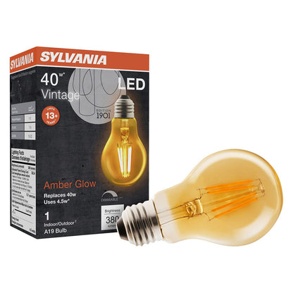 Sylvania A19 LED Vintage Light