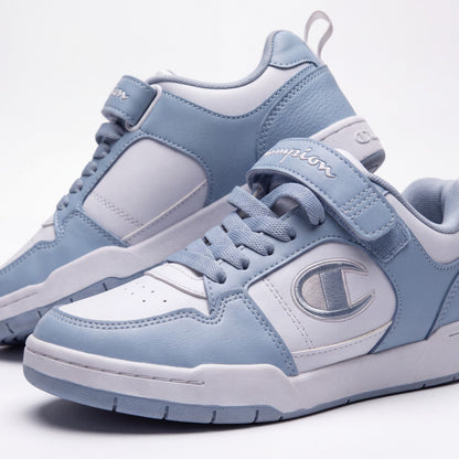 Champion Arena Power Lo V2  Kid's Sneaker Light Blue/White, size 11, 12, 1, 2,3