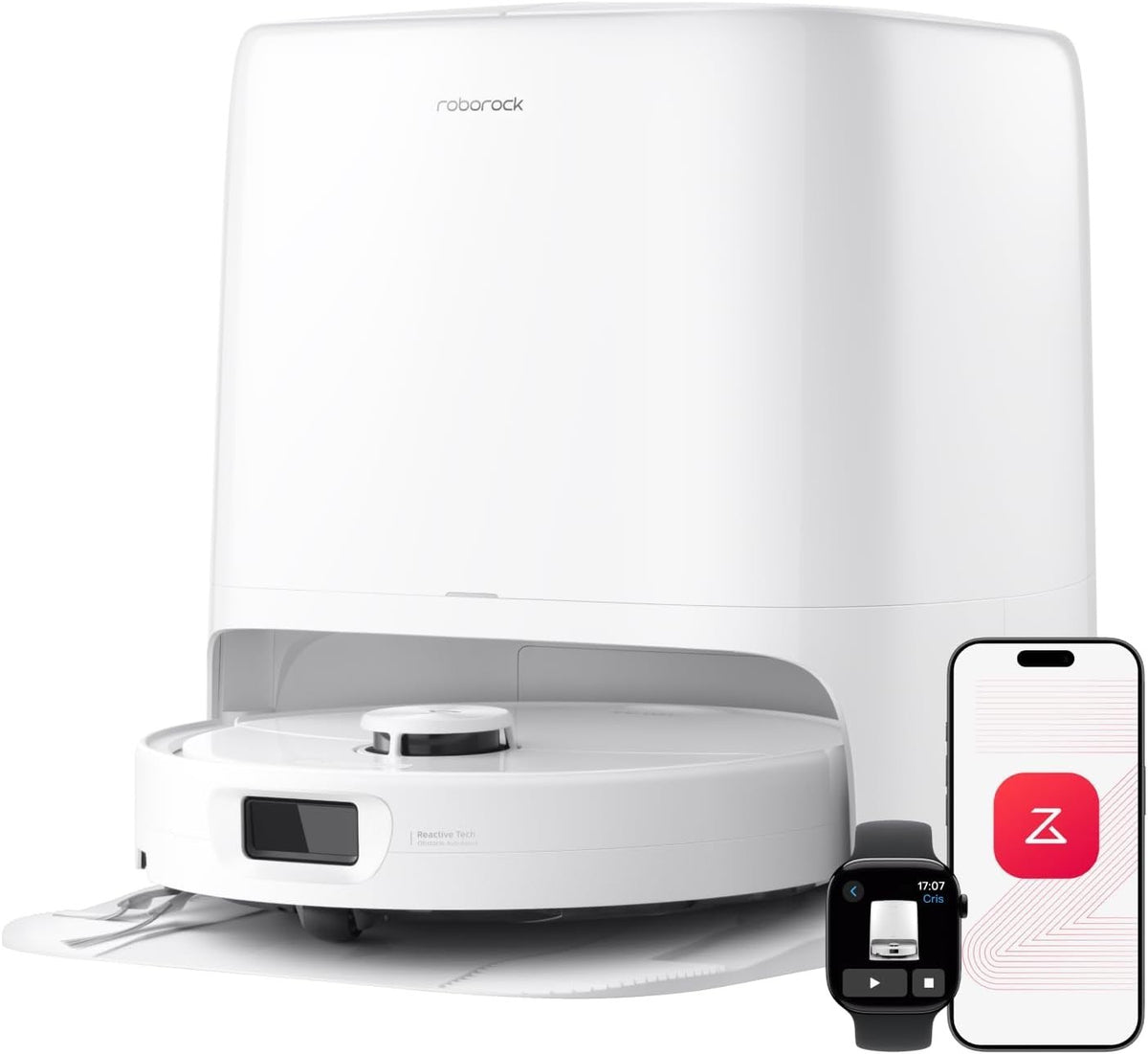 Roborock 2026 Qrevo 2 Pro Robot Vacuum and Mop, 20,000Pa Suction White- NEW!