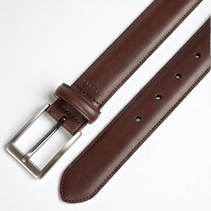 Haggar H26 Men's Leather Belt Black or Brown Size M and L NEW