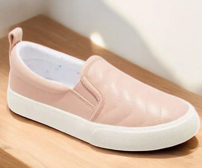 NEW Cat & Jack Girls Nellie Slip On Athletic Sneakers -Size 2