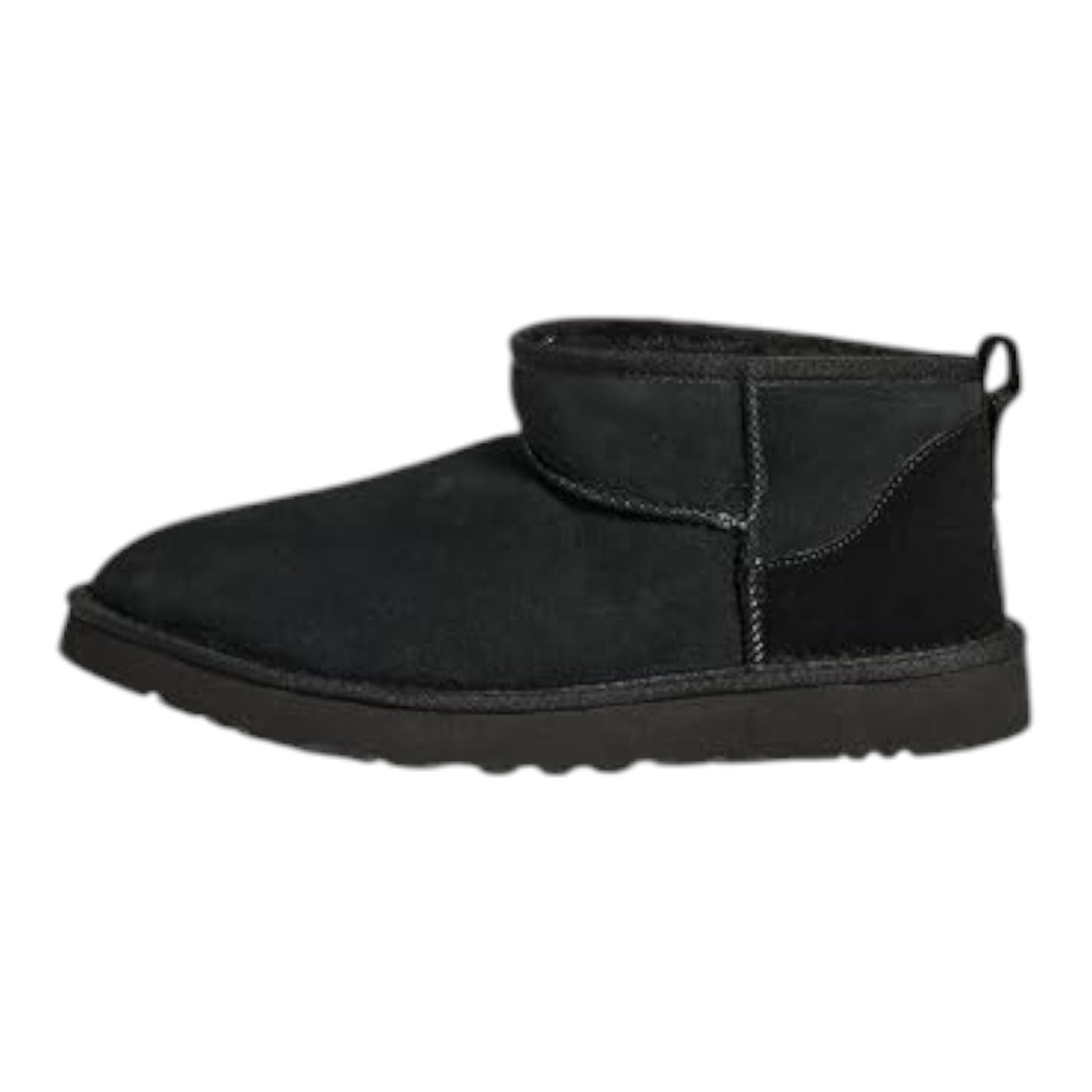 UGG CLASSIC ULTRA MINI BLACK FUR SUEDE COMFORT MEN'S BOOTS SIZE US 11/UK 10 NEW