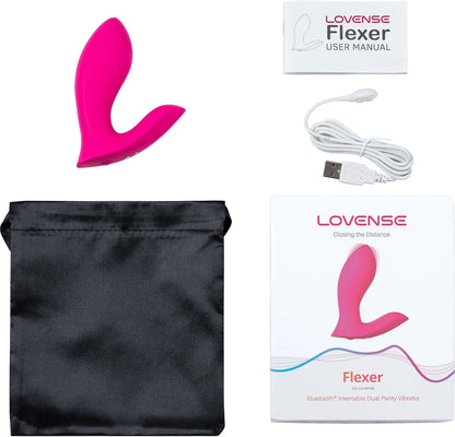 LOVENSE Flexer Panty Vibrator Wearable Women Clit G Spot Stimulator Butterfly