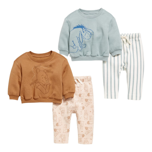 Old Navy Disney Crew-Neck Sweatshirt and Sweatpants Set for Baby