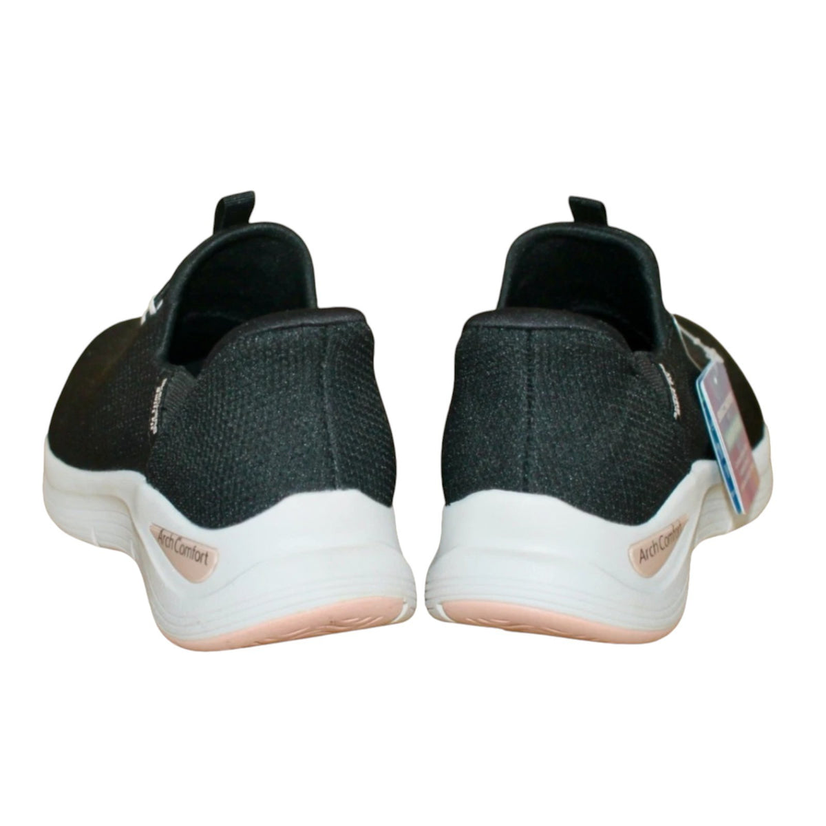 SKECHERS Swift Fit Arch Comfort Hands Free Sneaker Women  Black 179186