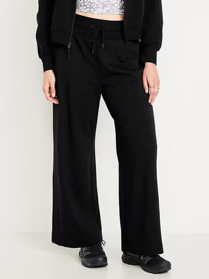 Old Navy Women's Extra High-Waisted Dynamic Fleece Wide-Leg Sweatpants Size XS