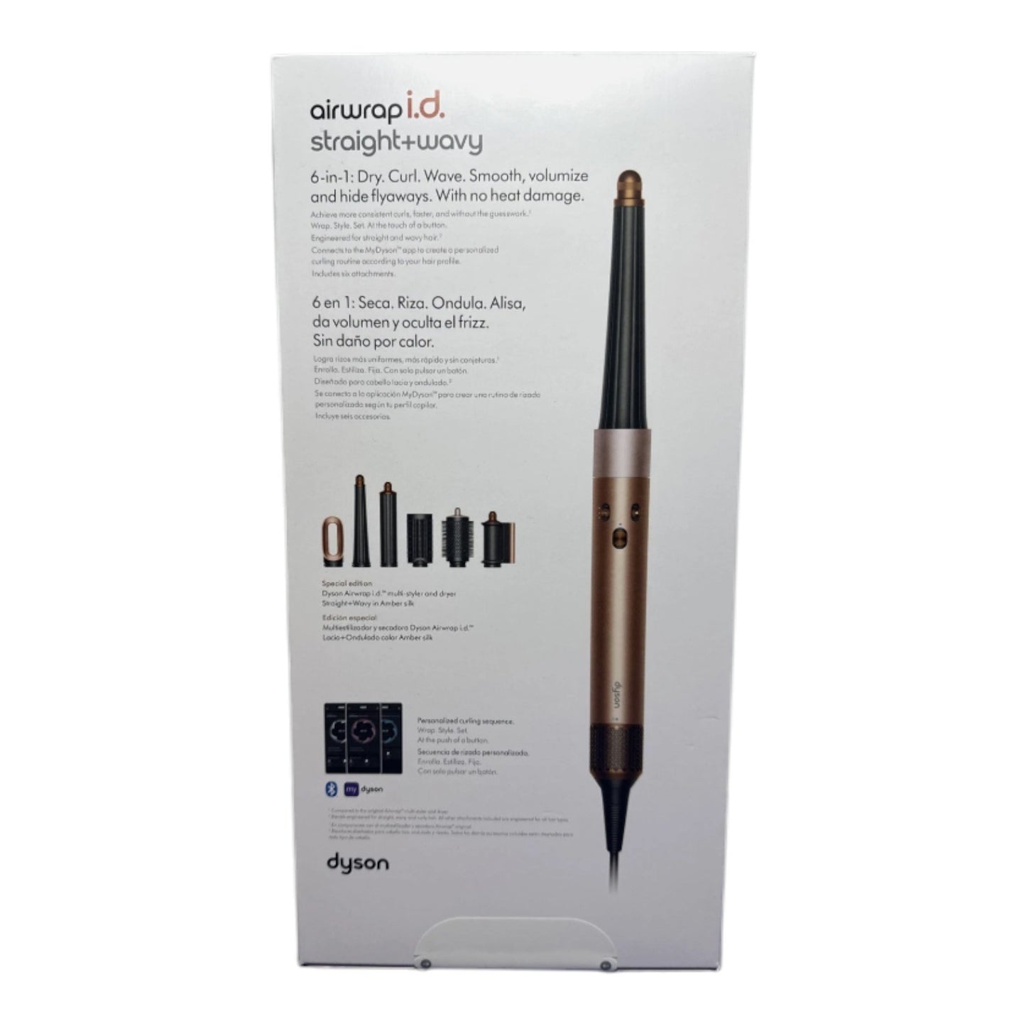 Dyson Airwrap i.d. for Straight+Wavy - Amber Silk - Brand New in Box