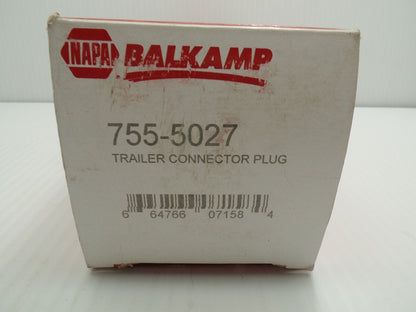 Trailer Wire Connector Plug 755-5027 Napa Balkamp BK 7555027