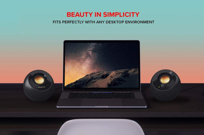 Creative Labs Pebble Plus 2.1 Channel USB  Computer Speakers with Subwoofer