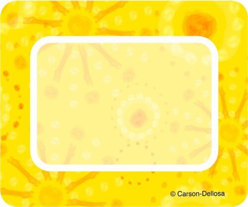 Carson Dellosa Lemon Lime Name Tags (150029)