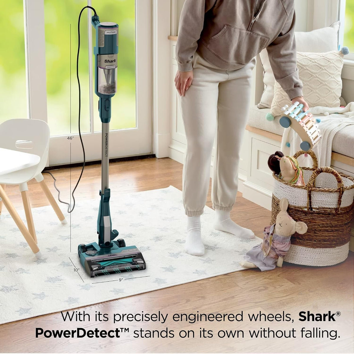 Shark POWERDETECT Corded Stick Vacuum, DuoClean & Odor Neutralizer Technology