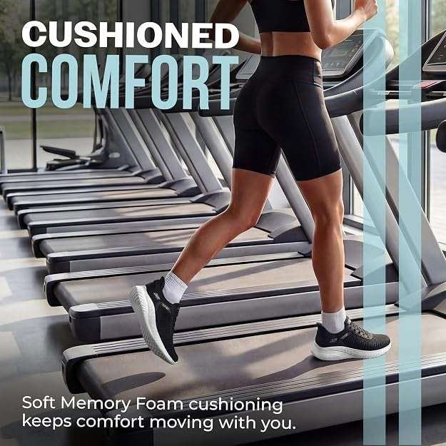 Skechers Women's Hands Free Slip-Ins: Bobs Sport Squad Chaos-Current Muse Sneake