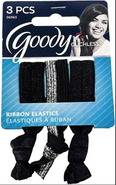 Goody WoMens Ouchless Ribbon Elastics