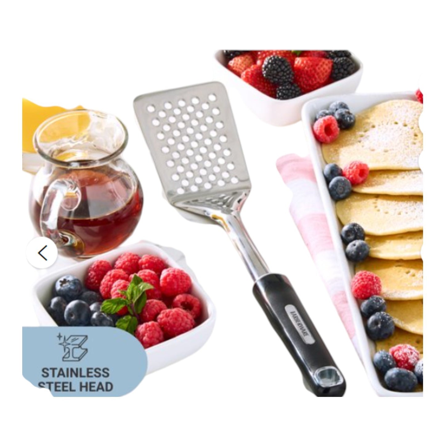 Farberware Professional Stainless Steel Slotted Kitchen Spatula/Turner