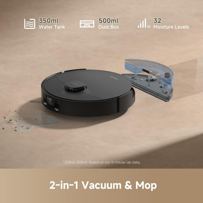 D20 Plus Robot Vacuum and Mop, 13,000Pa Suction, Self-Emptying with 5L Dust B...