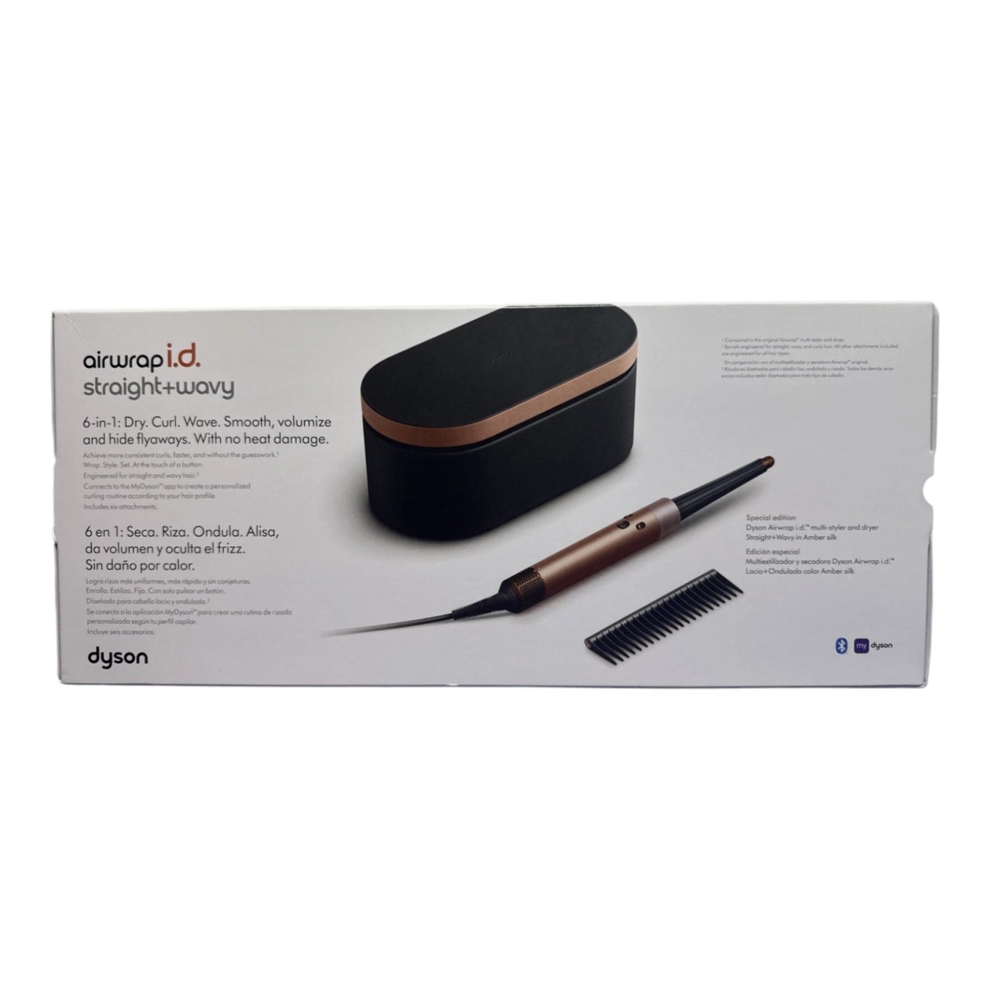 Dyson Airwrap i.d. for Straight+Wavy - Amber Silk - Brand New in Box