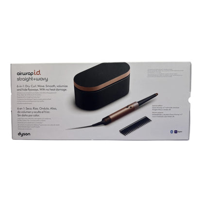 Dyson Airwrap i.d. for Straight+Wavy - Amber Silk - Brand New in Box