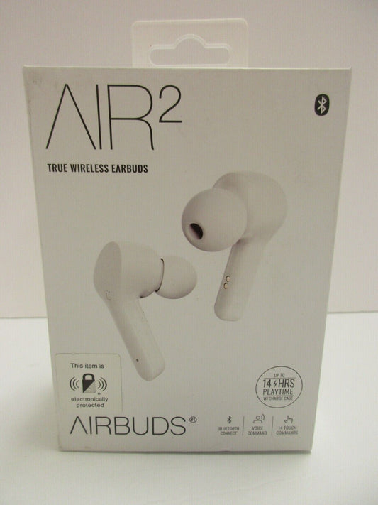 Airbuds Air 2 True Wireless Earbuds Bluetooth White W/Charging Case