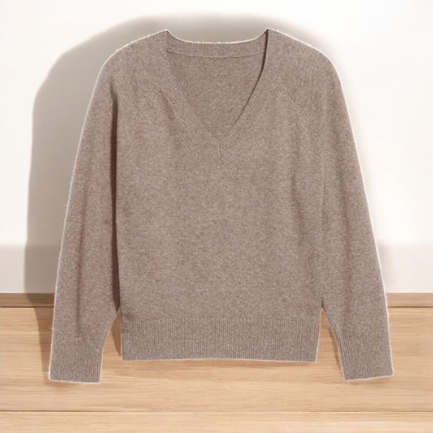 Old Navy SoSoft Loose V-Neck Sweater,Sedimentary, L