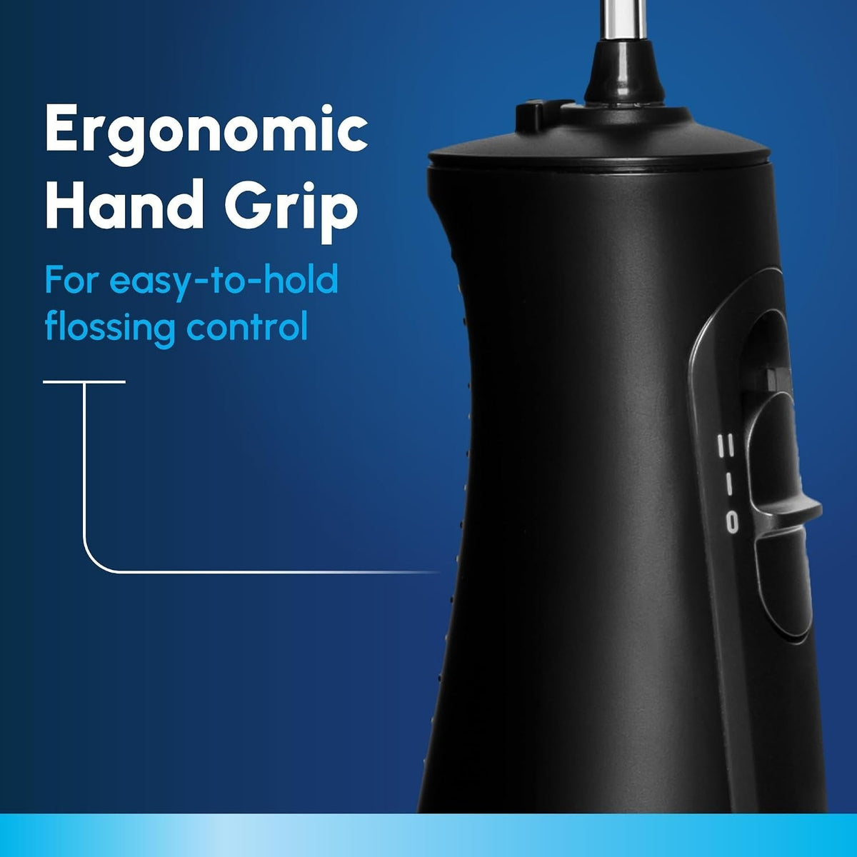 Waterpik Black Cordless Enhance 3000 Water Flosser