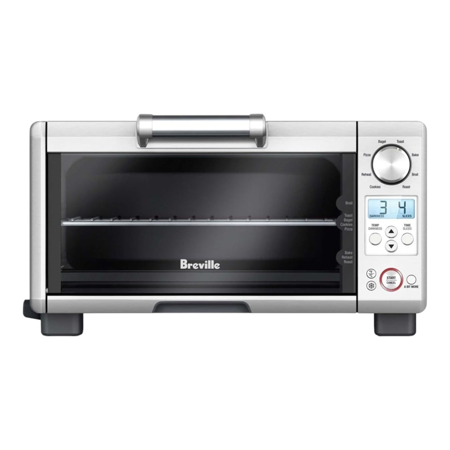 Brand New Breville 1800W Mini Smart Toaster Oven Stainless Steel BOV450XL
