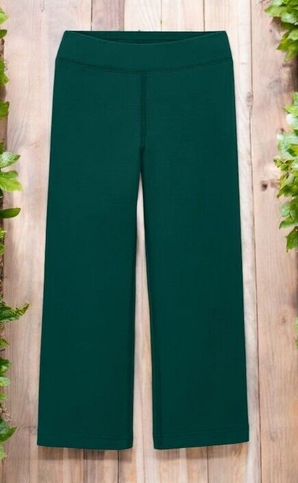 Primary Girl's Cozy Boot Cut Legging, Ivy Green, 10