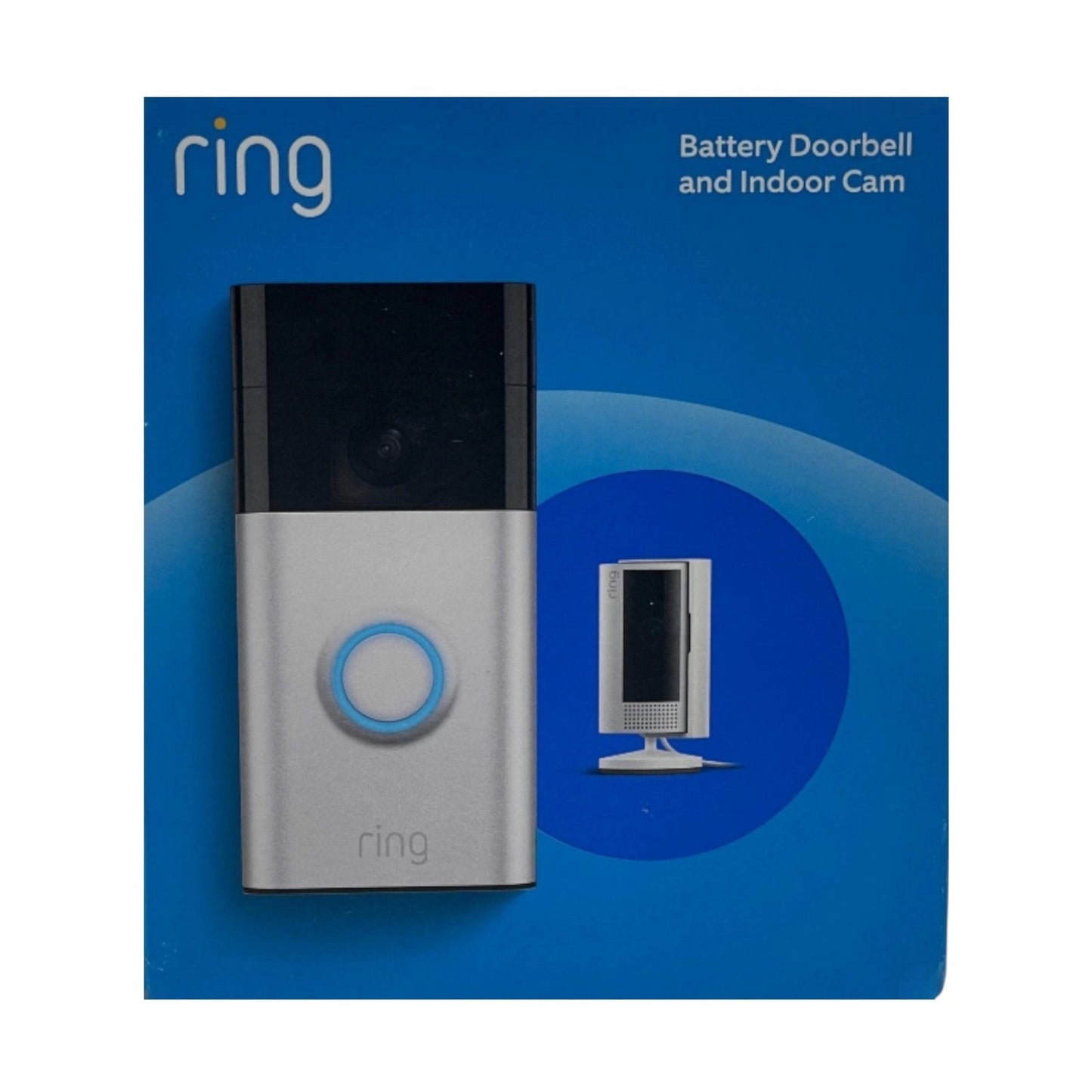 Ring Starter Set with Battery Doorbell and Indoor Cam