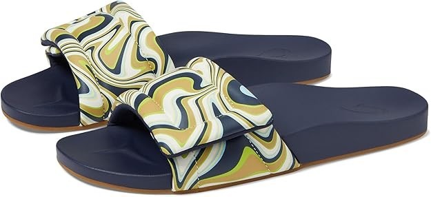 OluKai Women's Sunbeam Slide Sandals Size 11 MSRP $120 Summer Luxury Stylish