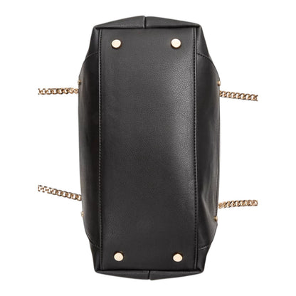 I.N.C. International Concepts Trippi Chain Tote Black | 14"W x 11-1/2"H x 5"D