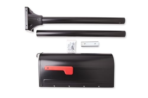 Architectural Mailboxes 7680B-10 MB1 Mount Mailbox and In-Ground Post Kit, Medi