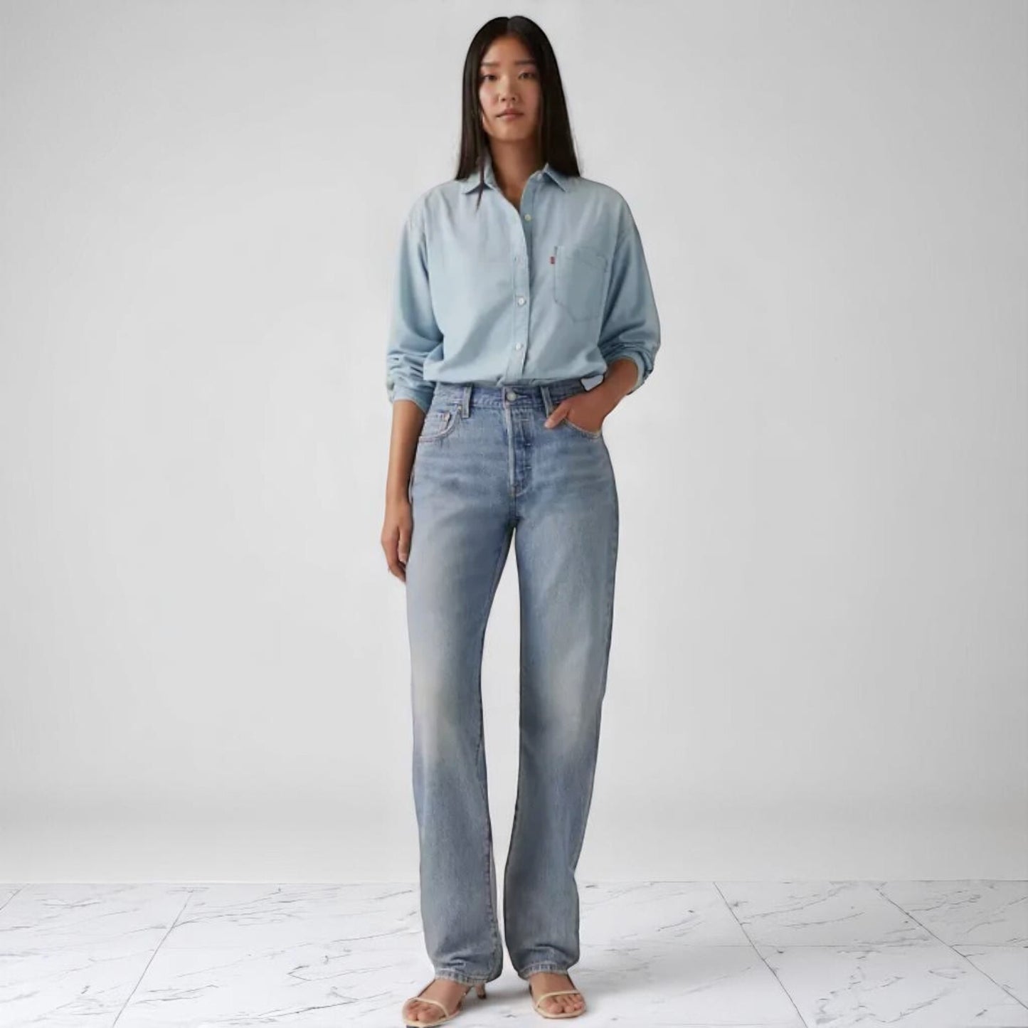 HOT DEAL Levi's® Premium 501 '90s Lightweight Women's Jeans, Fun Flare - 32 x 30