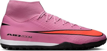 Nike Men's Mercurial Superfly 10 Academy TF Soccer High-Top Flamingo FQ8331-600