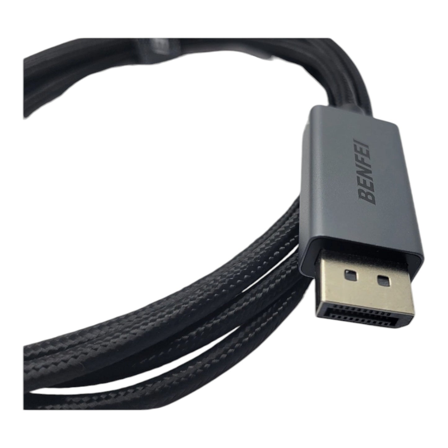 BENFEI USB-C to DisplayPort 6ft 8K@60Hz 4K@144Hz Gray Cable