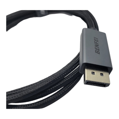 BENFEI USB-C to DisplayPort 6ft 8K@60Hz 4K@144Hz Gray Cable