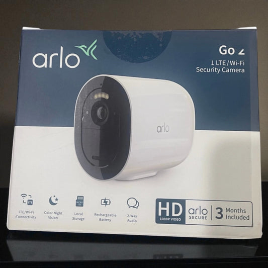 ARLO VML2030 Go 2 LTE Wi-Fi Security Camera- Product is not tested selling AS-Is