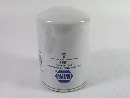 NAPA FILTERS 1551 HYD 5.2X3.66IN, SPIN ON, OIL FILTER, 1-12THREAD