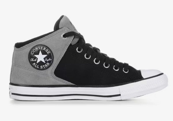 Converse Chuck Taylor All Star High Street Mid Shoe Grey/Black/White A16470C