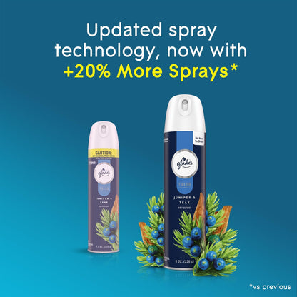 Glade Air Freshener Room Spray, Orchid & Neroli Scent, Odor Fighting to Deliver