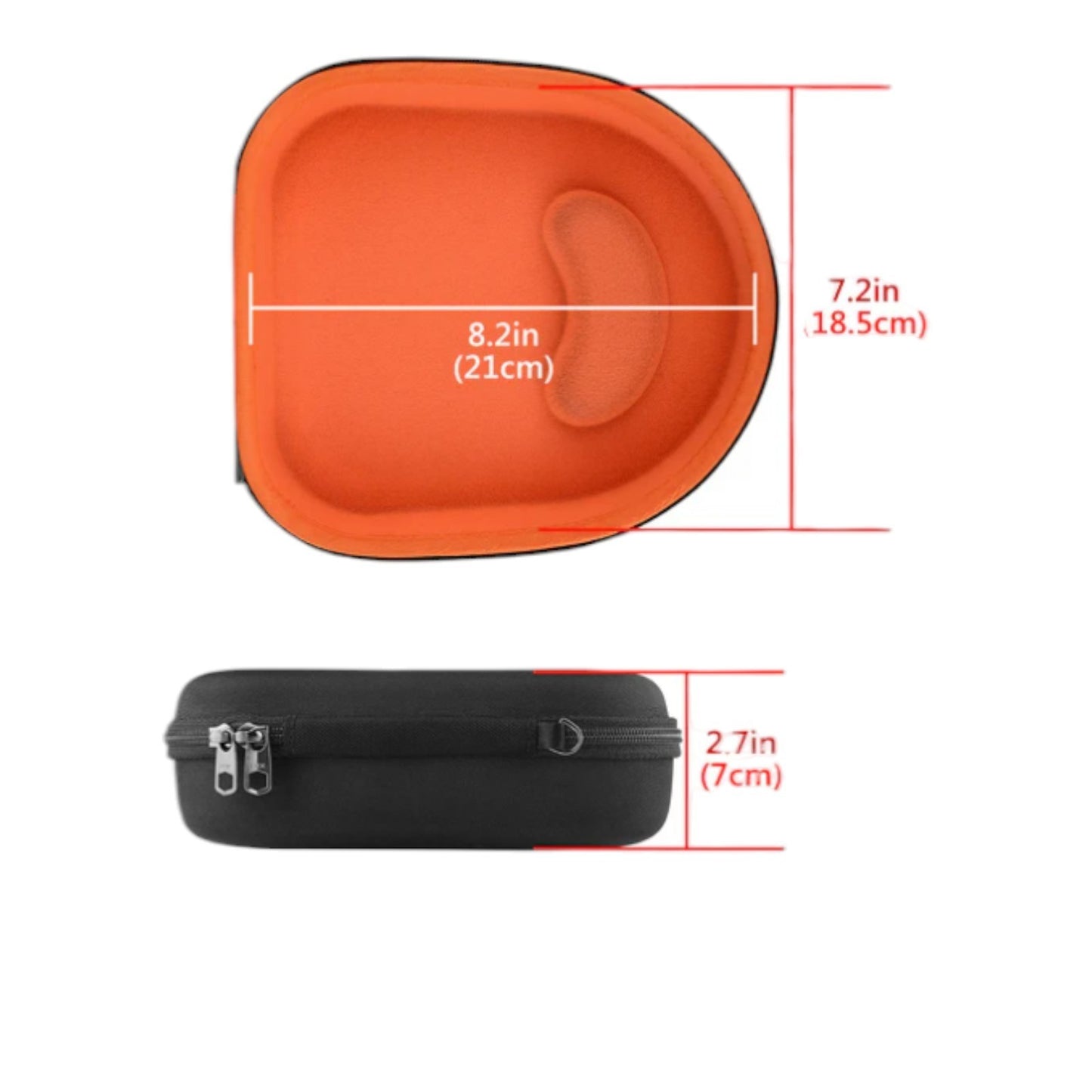 Geekria Shield Headphones Case Compatible w/ SONY, Beyerdynamic, Philips, Denon