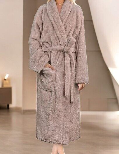 PAVILIA Premium Womens Plush Soft Robe Fluffy, Warm, Fleece Sherpa Shaggy