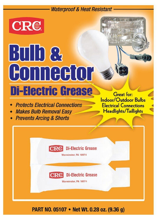 CRC 05107 Bulb & Connector Dielectric Grease - 0.28 Wt Oz