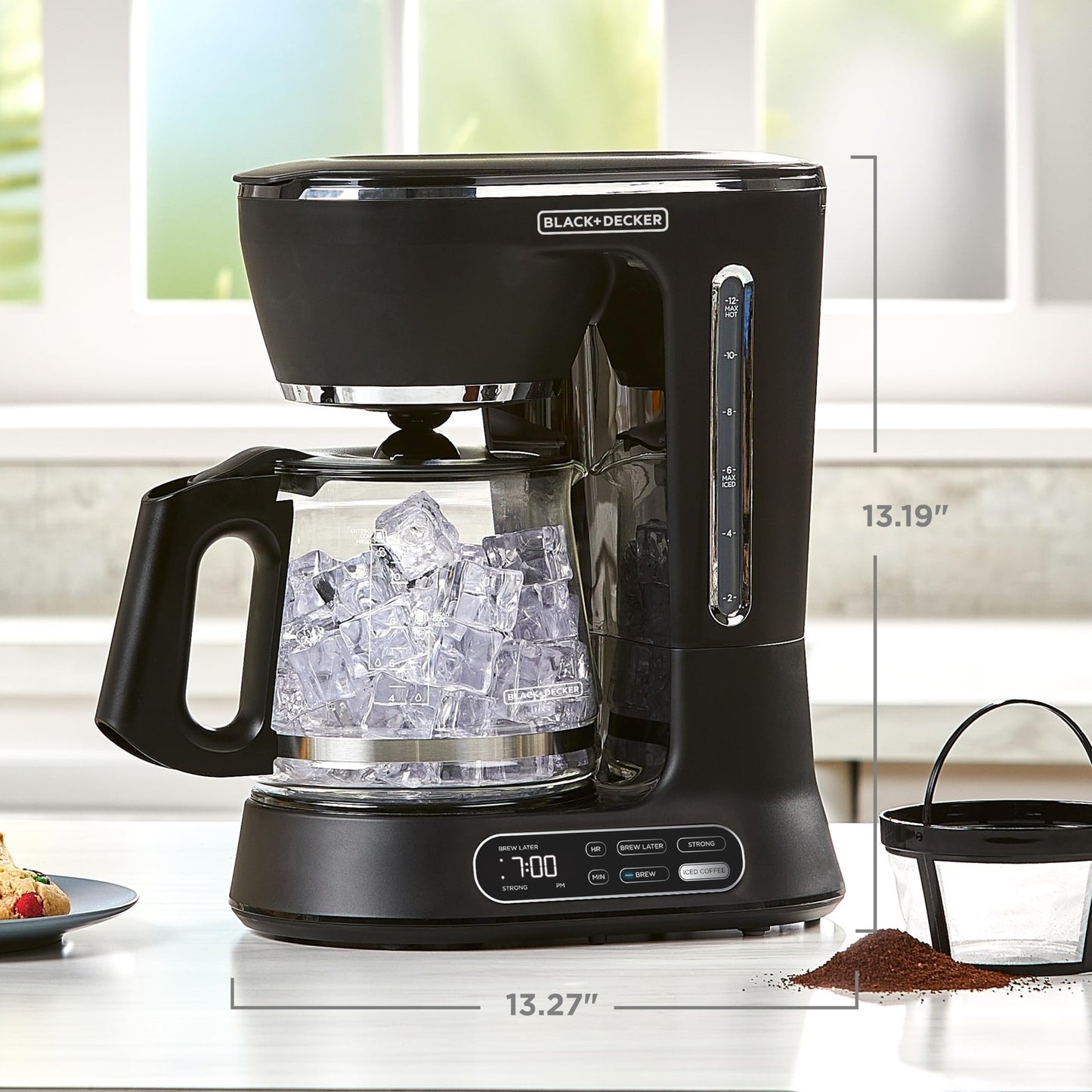 BLACK+DECKER 12-Cup Digital Coffee Maker