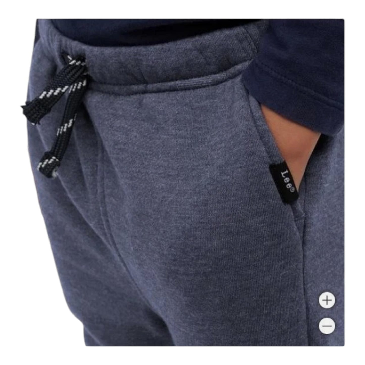 Lee Boys Girls Jogger Light Blue Navy Blue Gray Grey 3-Pack Pants Pockets Active