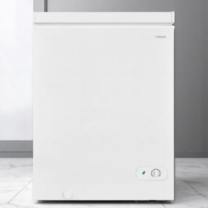 Vissani 5.0 cu. ft. Manual Defrost Chest Freezer with LED Light HMCF5W5