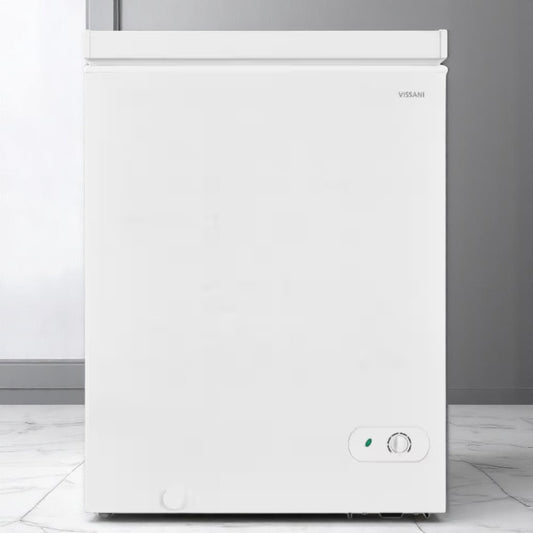 Vissani 5.0 cu. ft. Manual Defrost Chest Freezer with LED Light HMCF5W5