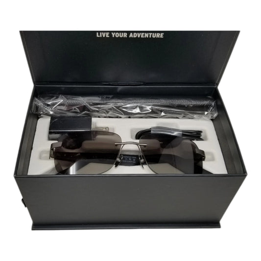 LUCYD LCD009-40 LIGHT GRAY SUNGLASSES (134018-1A) IR  LOC. OFC-106 SMART GLASSES