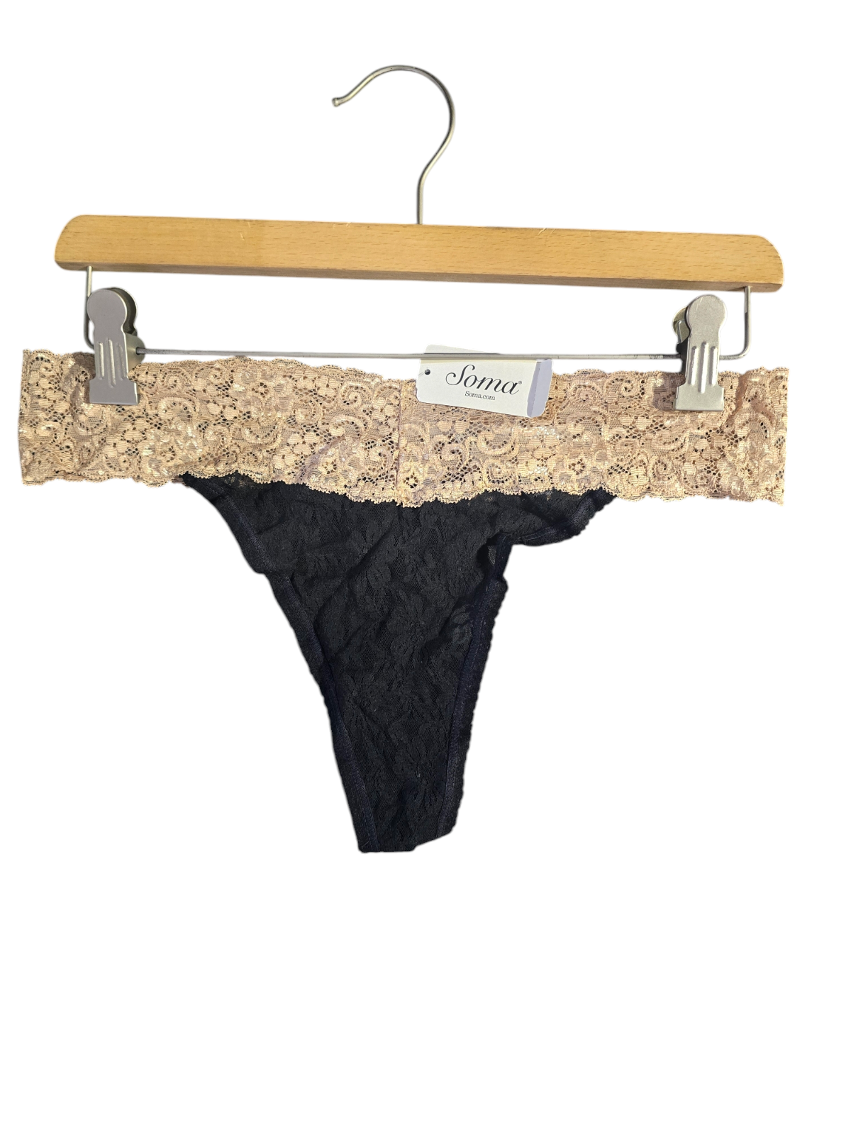 Soma Embraceable Allover Lace Thong