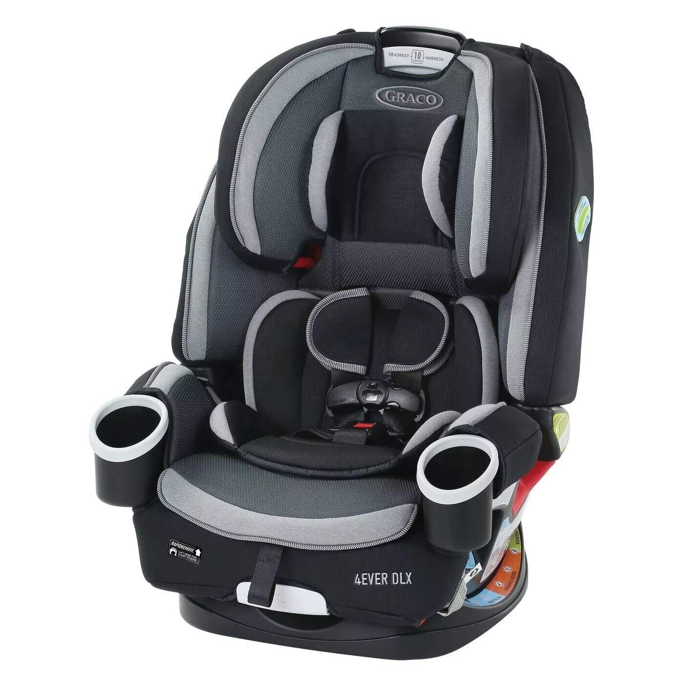 Graco 4EVER DLX SnugLock Grow 4-in-1 Convertible Car Seat - Richland